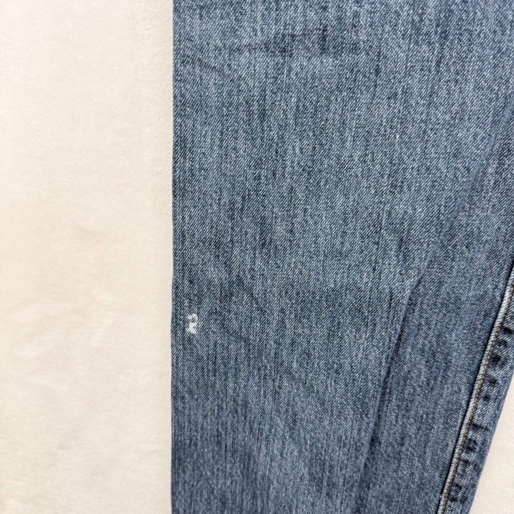 Levis 501 Jeans Mens 34x30 (32x29) Blue Original Fit Straight Leg Button Fly - Picture 8 of 13